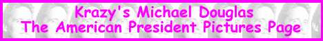 Krazy's Michael Douglas The American President Pictures Page
